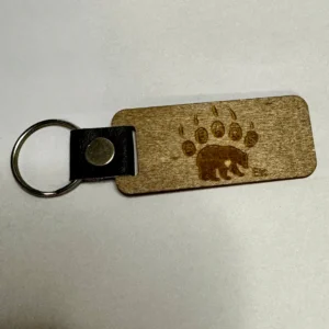 BEARS Etc. Wooden Keychain
